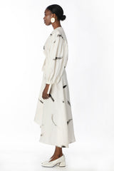 Hand Painted Wrap Dress - autark