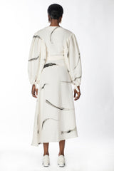 Hand Painted Wrap Dress - autark