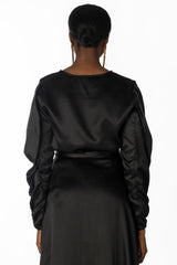 Drape Sleeve Blouse - autark