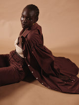 Gather Sleeve Dress - autark