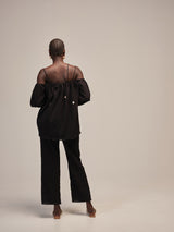 Cold Shoulder Blouse - autark