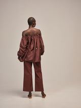 Cold Shoulder Blouse - autark