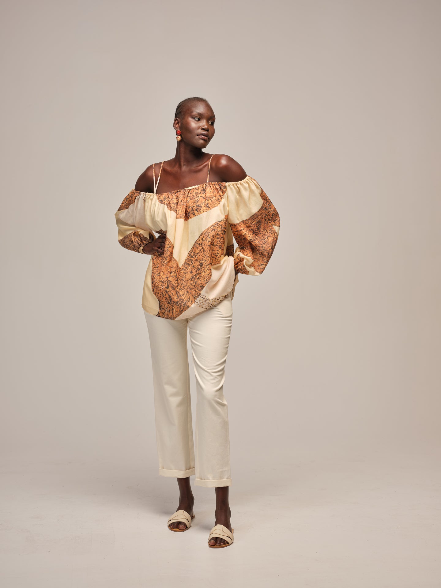 Cold Shoulder Blouse