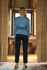 Gathered Shoulder Blouse - autark