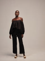 Cold Shoulder Blouse - autark
