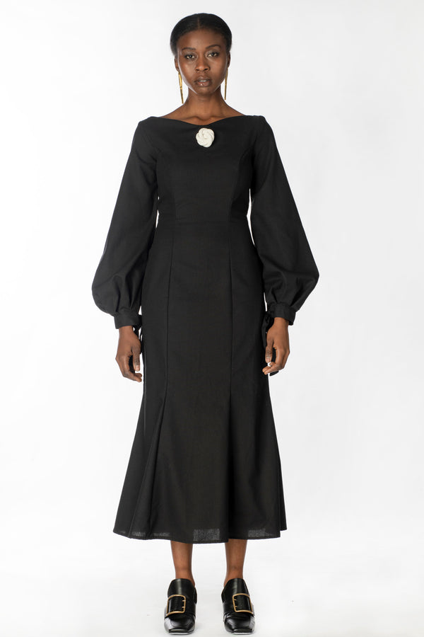 Bishop Sleeve Dress - autark