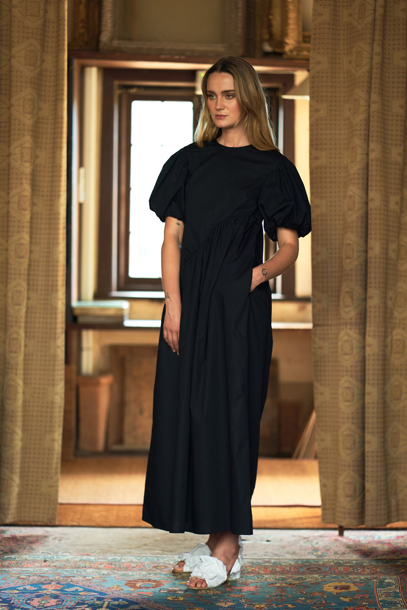 Balloon Sleeve Organic Cotton Dress Balloon Sleeve Organic Cotton Dress